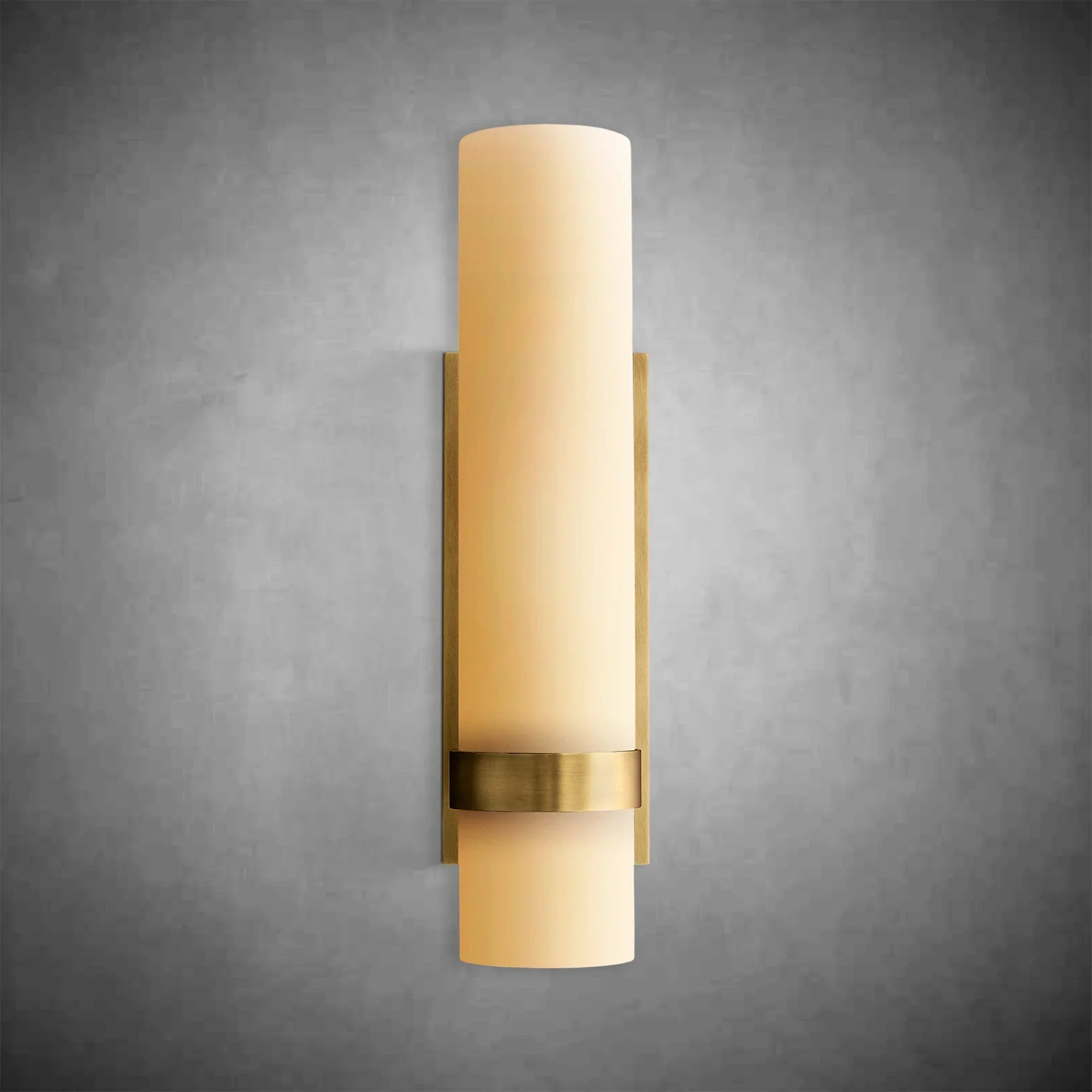 Ravel Milk Glass Sconce