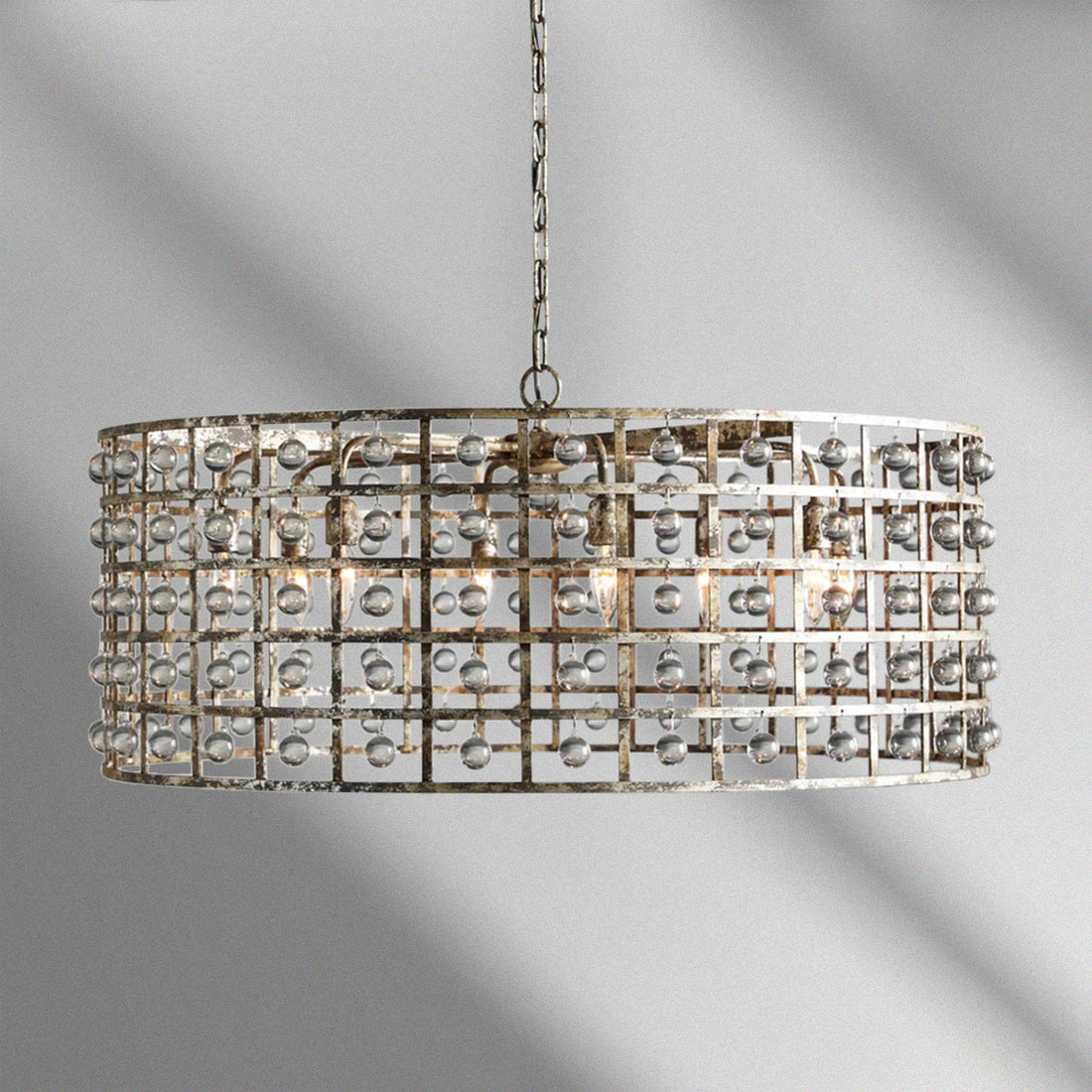 La Cage Round Chandelier 6" 8" 12"