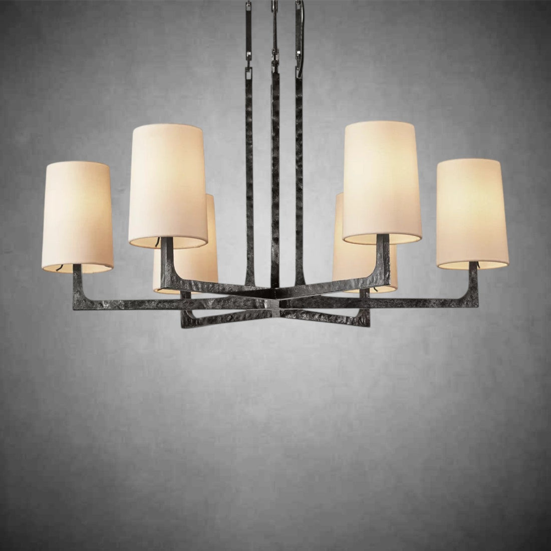Wrought Round Chandelier