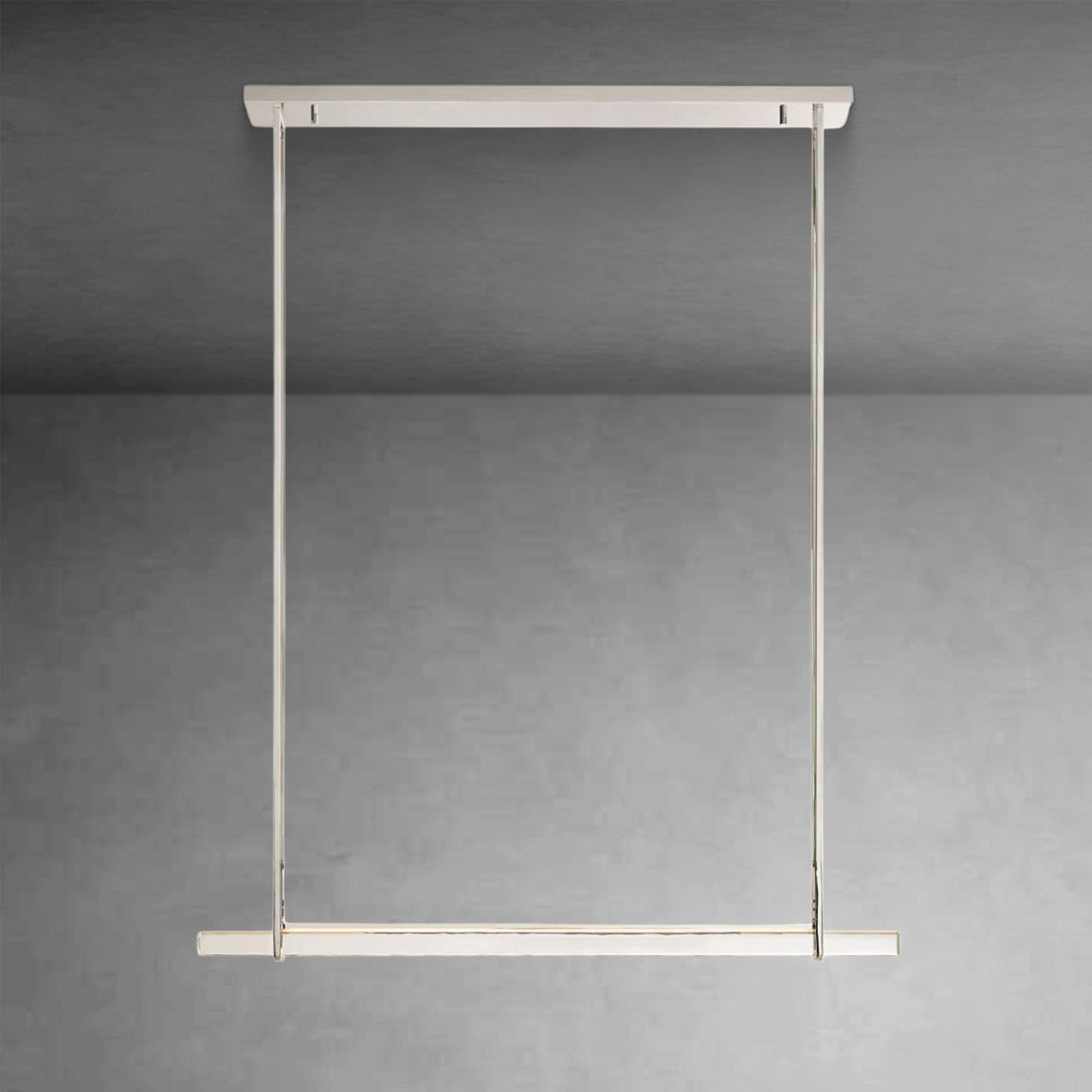 Audubom Crystal Single Bar Linear Chandelier
