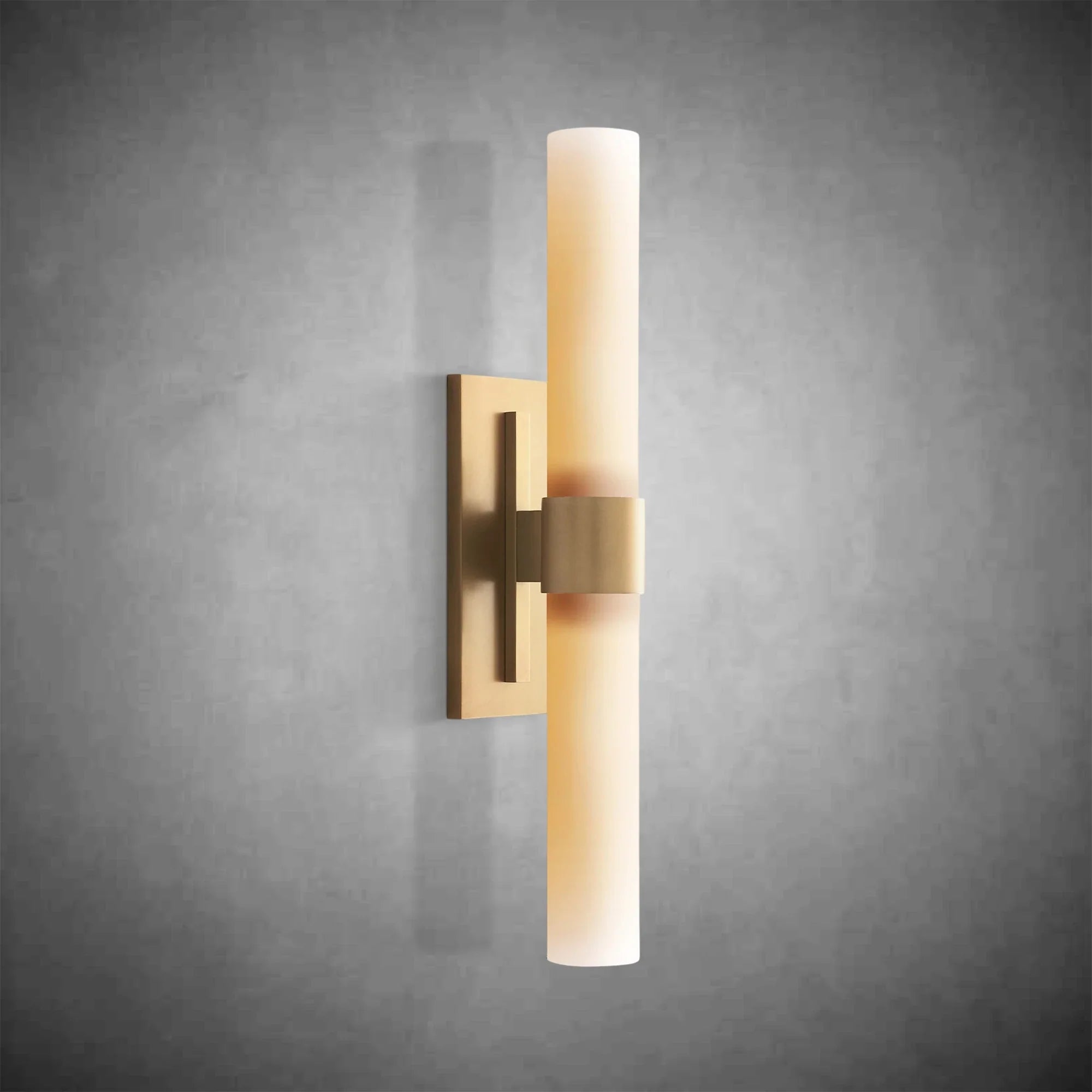 Ravel Milk Glass Sconce