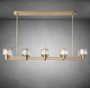 Zachary Double Linear Chandelier