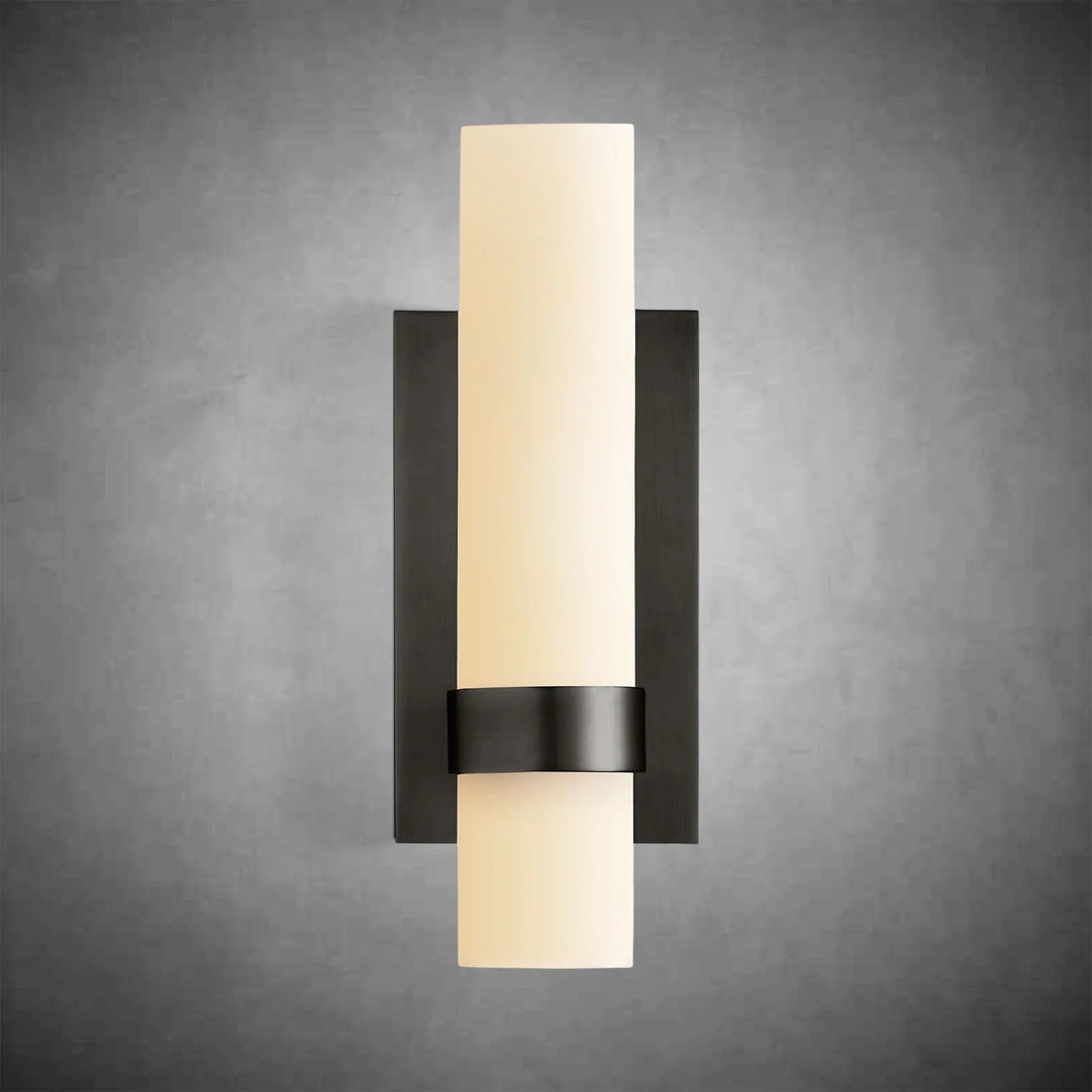 Ravel Milk Glass Sconce