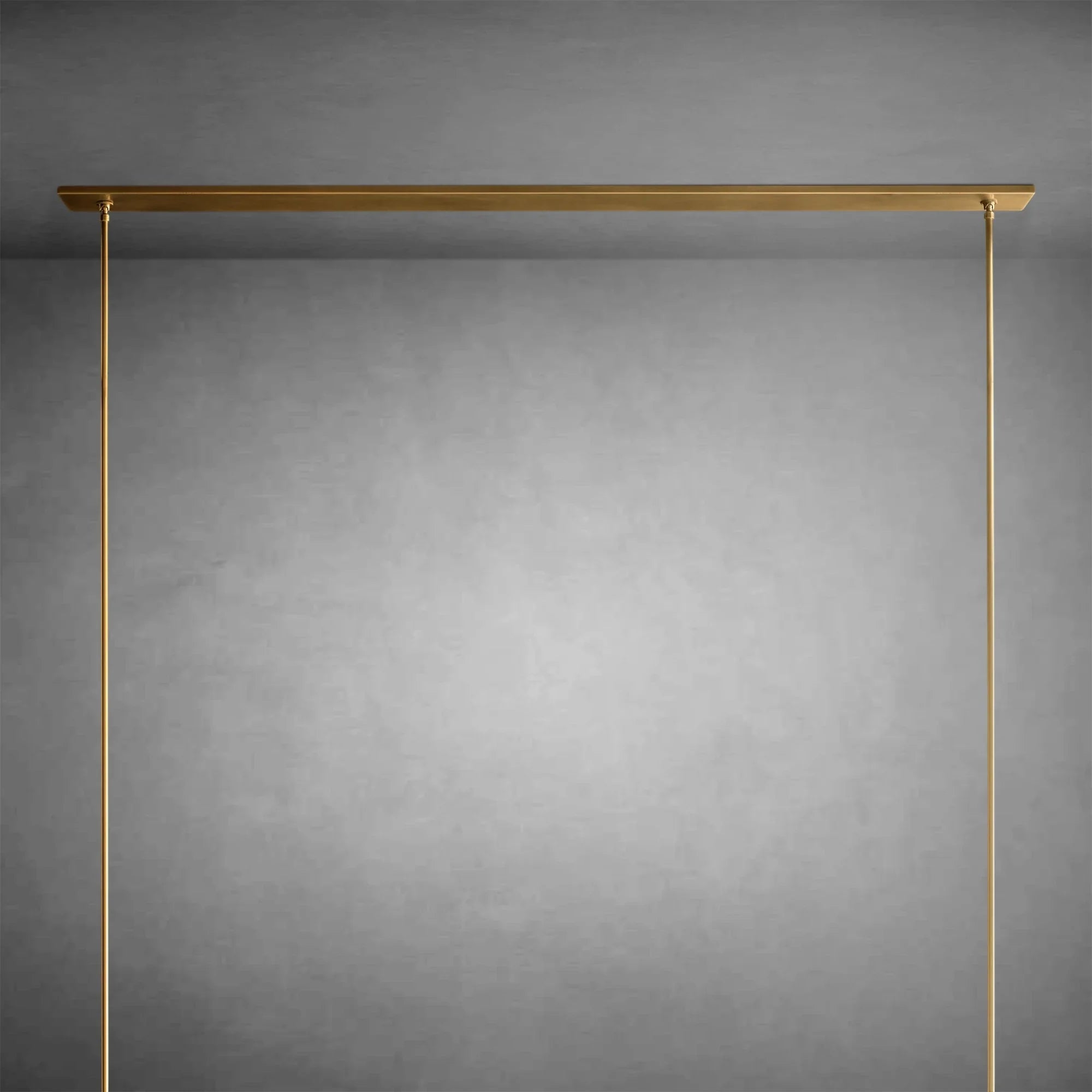 Ravel Linear Milk Glass Chandelier