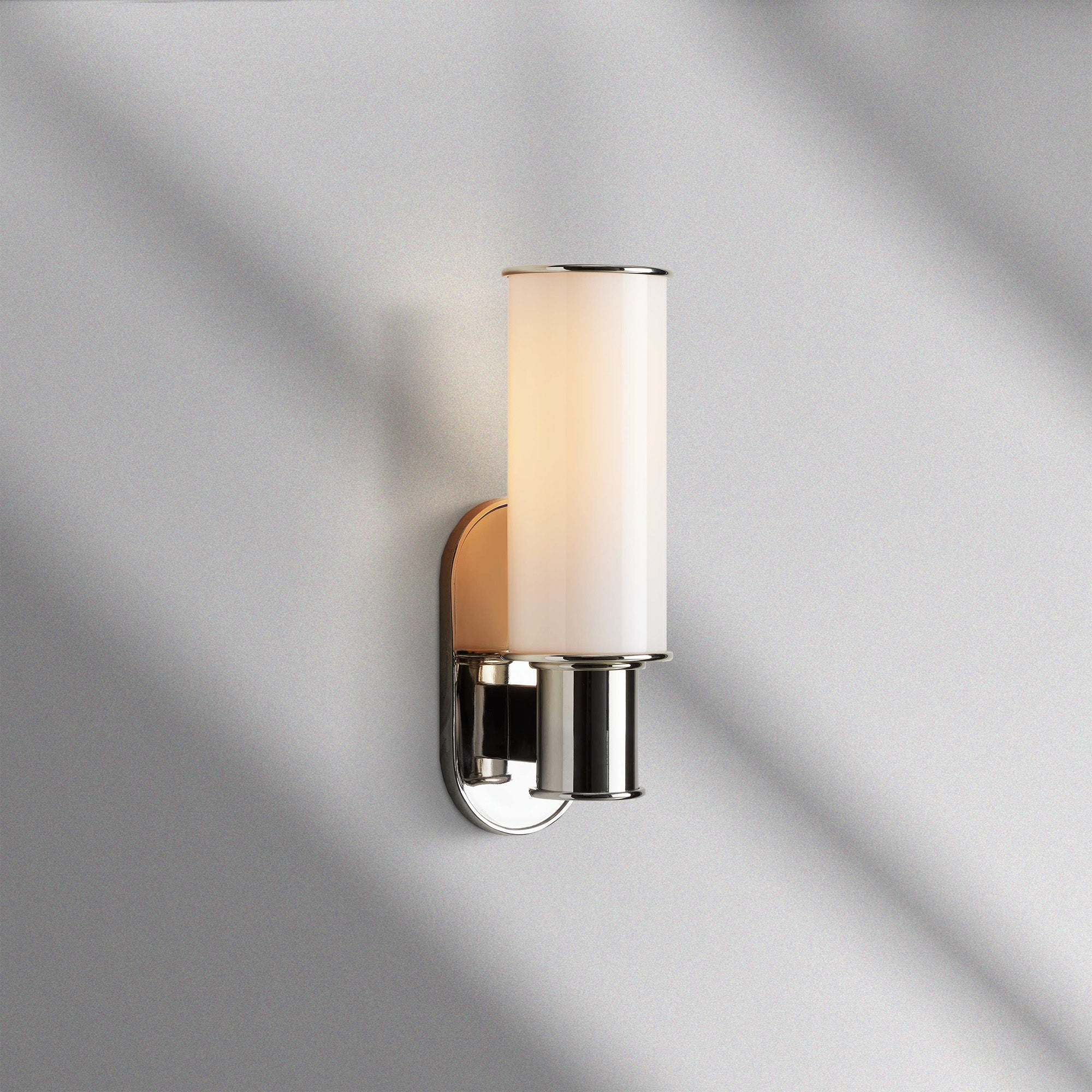 Harlin Modern Milk Glass Wall Sconce