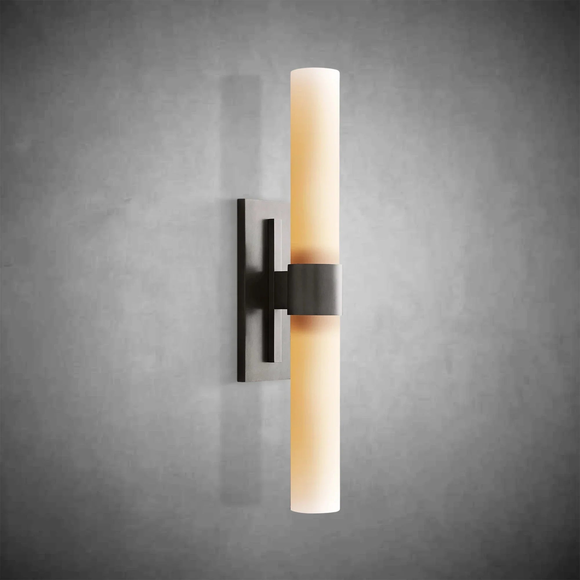 Ravel Milk Glass Sconce