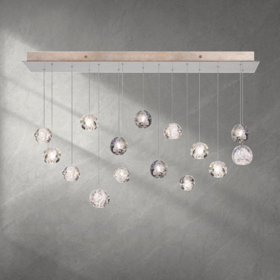 Natural Inspirations 15 - Light Long Chandelier