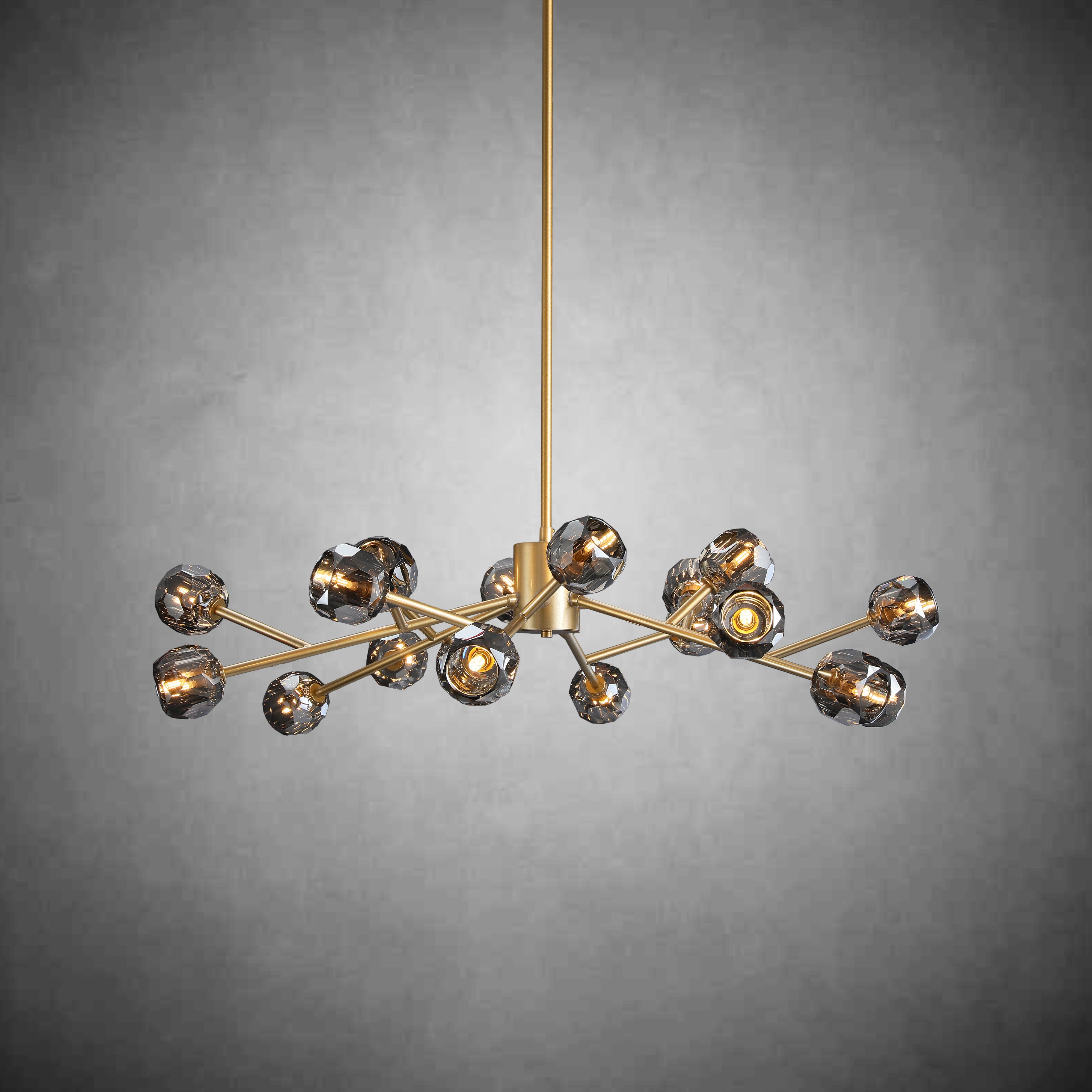 Boulo De Cristal Glass Round Chandelier
