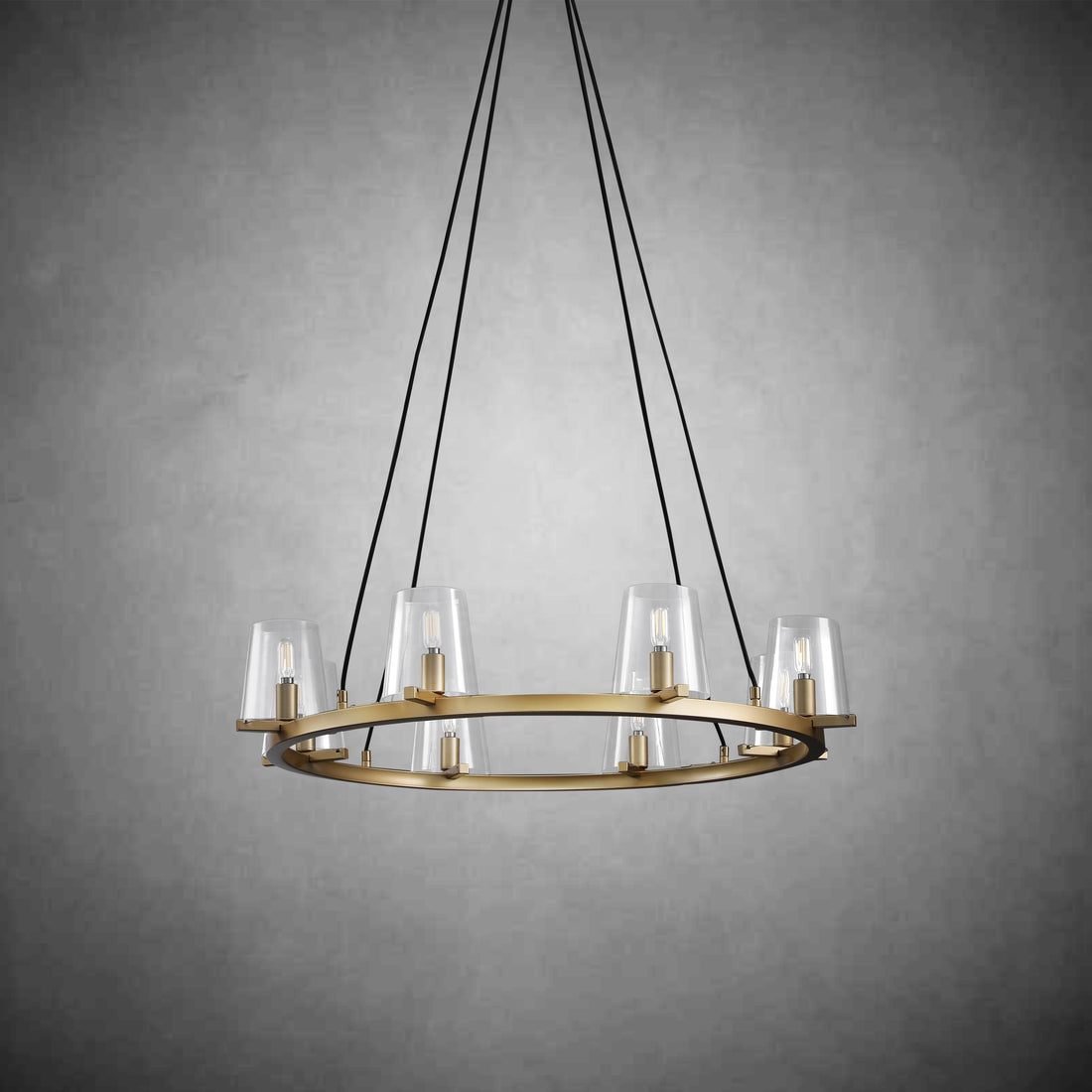 Joshua Round Chandelier