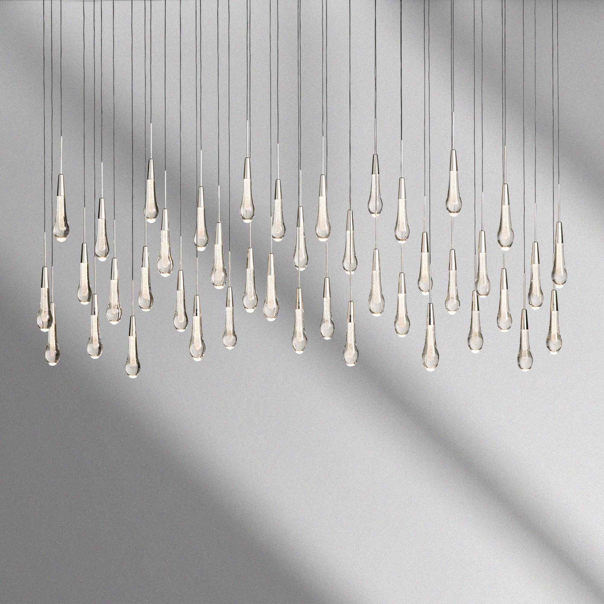 Soltaire Linear Chandelier 37“ 50” 60“ 70 87” 120“