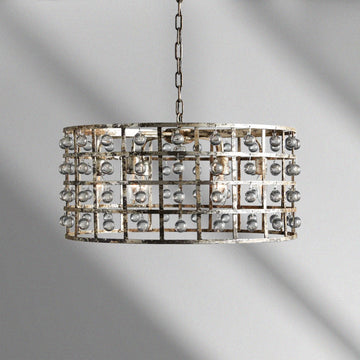 La Cage Round Chandelier 6" 8" 12"