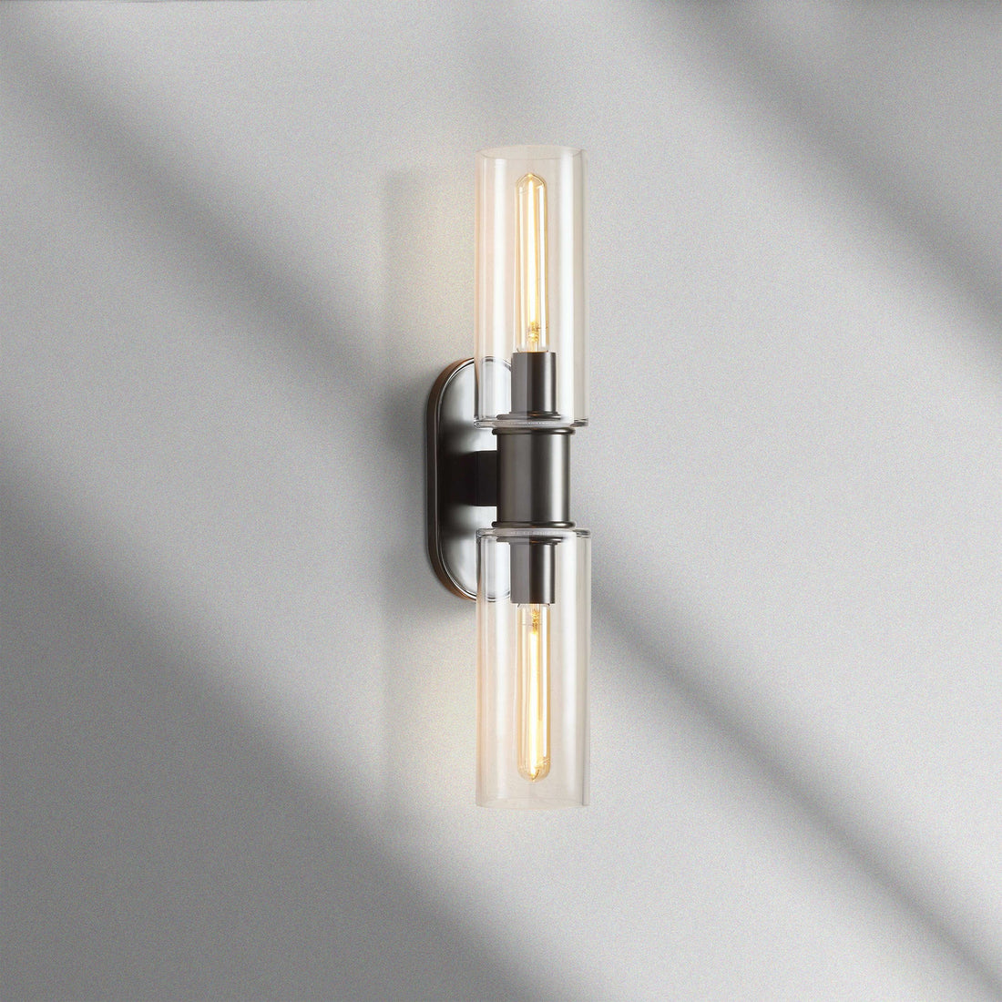 Harlin Double Sconce in Clear
